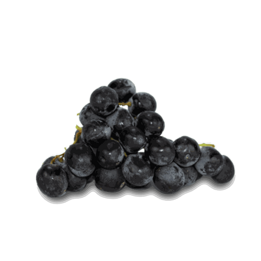 Uva Negra Sin Semilla - 1 Lb