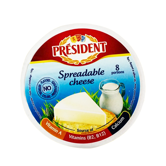 Queso President Natural 8 Porciones