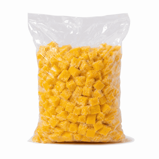 Bolsa de Mango congelado en cuadros - 5Lb