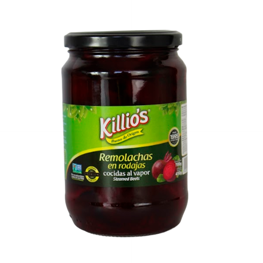 Frasco de Remolacha en Rodajas - 700gr - Killios
