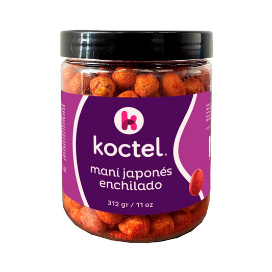 Bote Maní Japones Enchilado - Koktel - 312gr