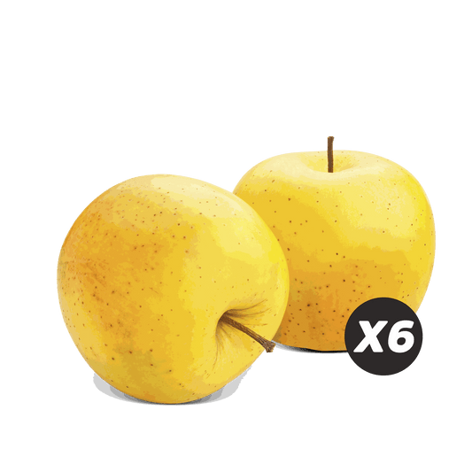 Manzana Golden - Mediana - (Cal 150/163) - 6 Unidades
