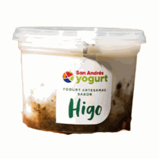 Bote Yogurt Sabor Higo - 16oz - San Andres