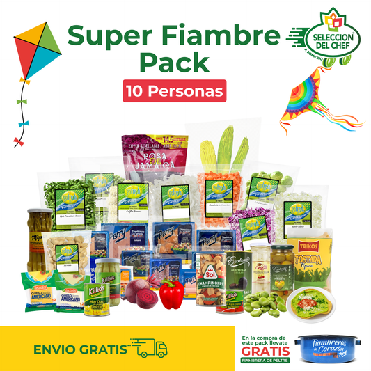 Super Fiambre Pack - 10 Personas (PRODUCTO BAJO PEDIDO)