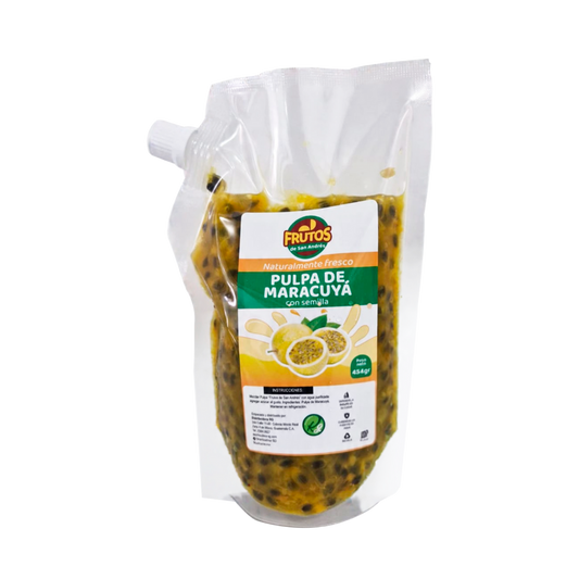 Doypack Pulpa de Maracuya Con Semilla - 454g