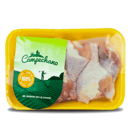 Bandeja de Muslos Blancos Cong - Pollo Campechano - 1Lb