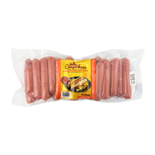 Salchicha Hot Dog 54Un - Campechano - 2.38Lb