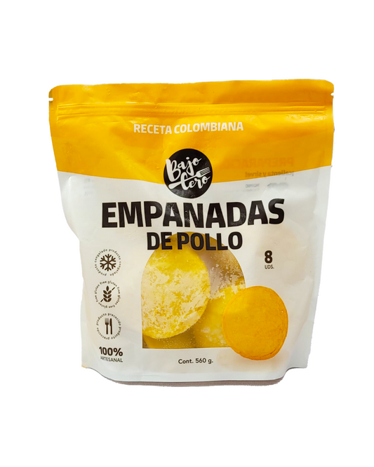 Bolsa Empanada de Pollo - Congelada - Bajo Cero - 560g