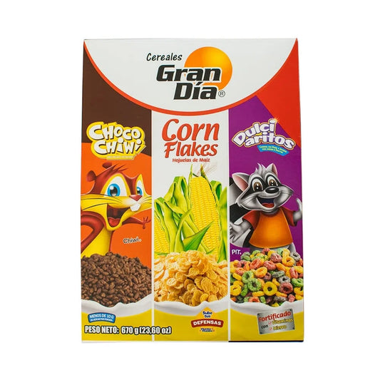 Caja de Cereales TriPack - Gran Dia - 670gr