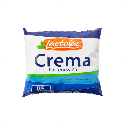 Bolsa de Crema Pura - Lactolac - 380gr