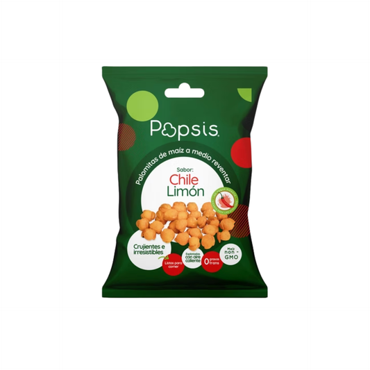 Bolsa Popsis Chile Limón - 23g