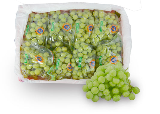 Caja Uva Verde Sin Semilla - 18 Lbs (ENVIÓ GRATIS)