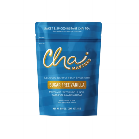 Te Chai Masters Sugar Free - Vanilla - 252g