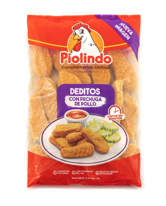 Bolsa Deditos de Pollo - 1Lb - Pio Lindo
