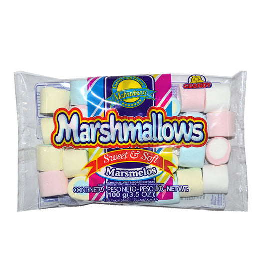 Marshmallows bicolor - Guandy - 100gr