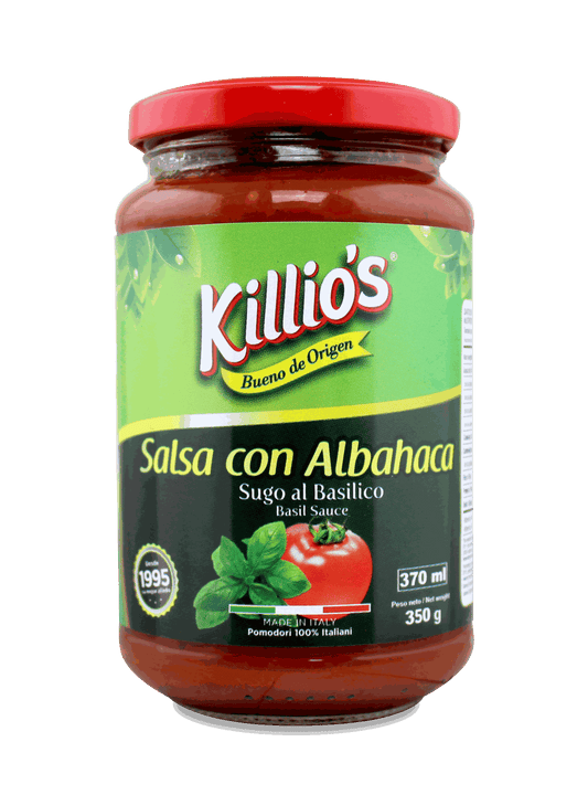 Salsa con Albahaca - Killios - 350g