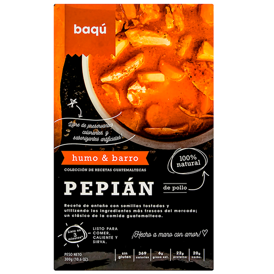 Bolsa Pepian de Pollo - Baqu - 300g