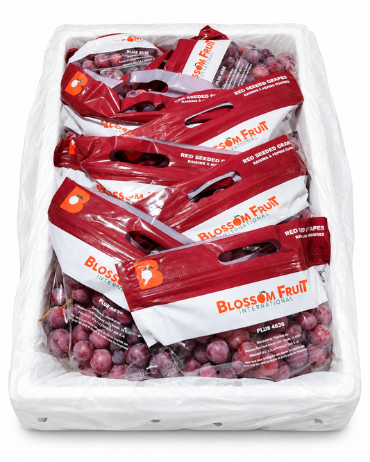 Caja Uva Red Globe - 21 Lbs (Envío Gratis)