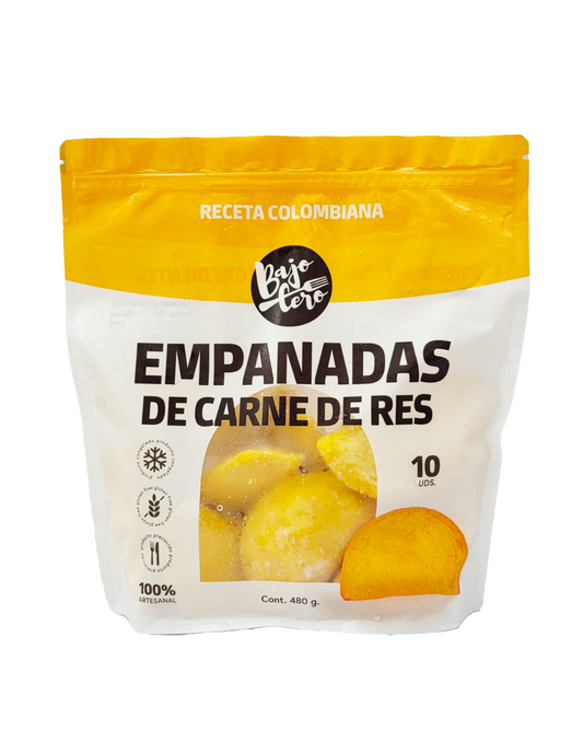 Bolsa Empanada de Res - Congelada - Bajo Cero - 480g