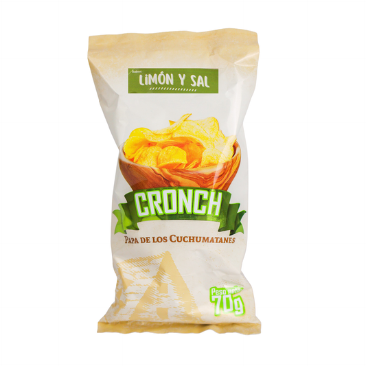 Bolsa Papas Cronch sabor Sal y Limon - 70g