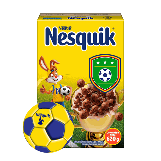 Cereal Nesquick + balón mundialista gratis - 620gr
