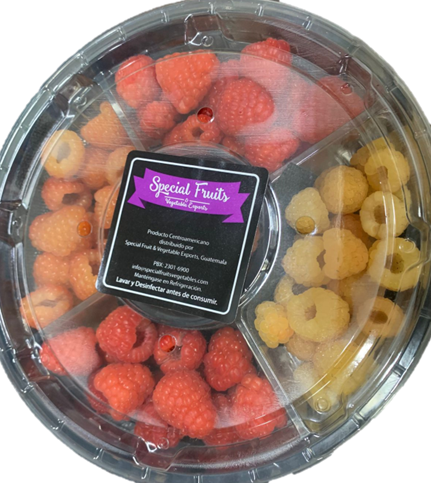 Clamshell Mix de Frambuesas - Planesa - 12oz / Bajo Pedido