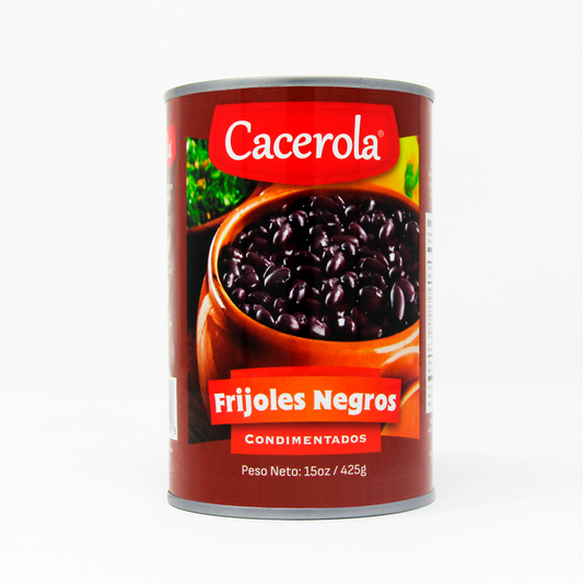 Lata Frijol Negro Entero - 15oz - SOL