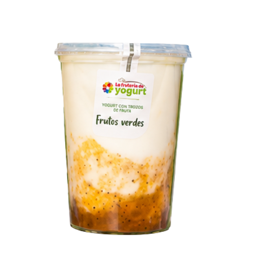 Bote Yogurt Sabor Frutos Verdes - 1Lt - San Andres