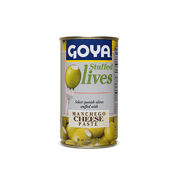 Aceitunas rellenas de Queso Manchego - Goya - 148.84g