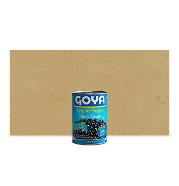 Caja Frijol Negro bajo en sodio - Goya - 24 Unidades - 439g (Producto Bajo Pedido)