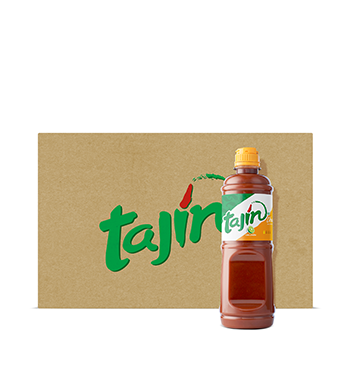 Caja Salsa liquida Chamoy - Tajin - 12 Unidades - 475ml (Producto Bajo Pedido)