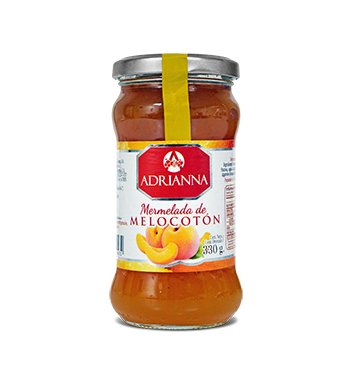 Frasco de Mermelada Adriana Melocotón 330g