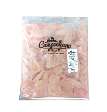 Fajitas de pechuga - Pollo Campechano - 2Lb