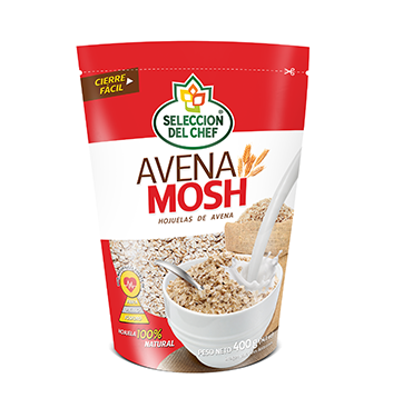 Bolsa Avena Mosh - Selección del Chef - 400 gr - Hojuela Pequeña