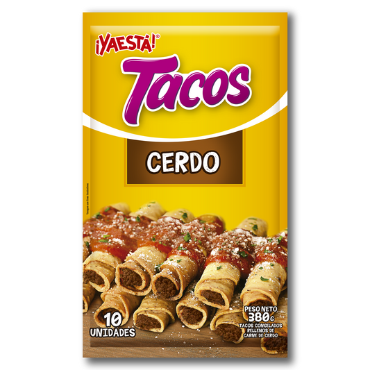 Paquete Tacos de Cerdo 10Un - Ya Esta