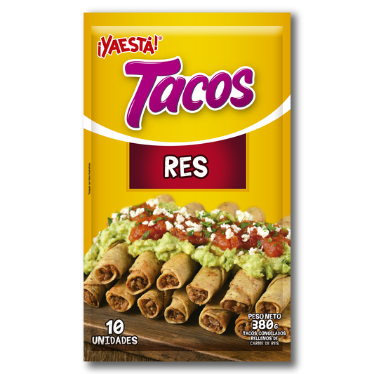 Paquete Tacos de Res 10Un - Ya Esta