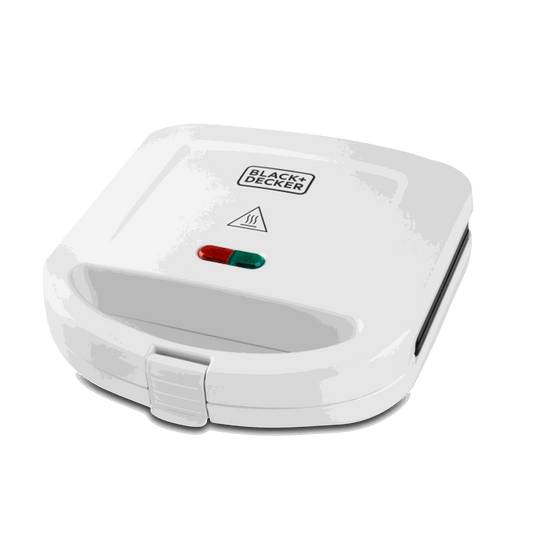 Sandwichera Inoxidable color Blanco - 600watts - Código SM24520