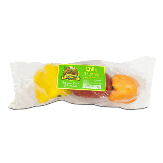Chile Morrón - bolsa de 3un - La Carreta