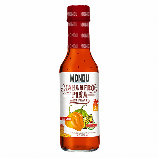 Salsa sabor Habanero/Pina - Mondu - 5 Oz