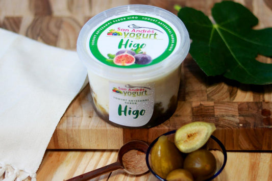 Bote Yogurt Sabor Higo - 16oz - San Andres