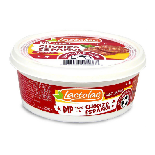 Dip sabor Chorizo Español - Lactolac - 230g