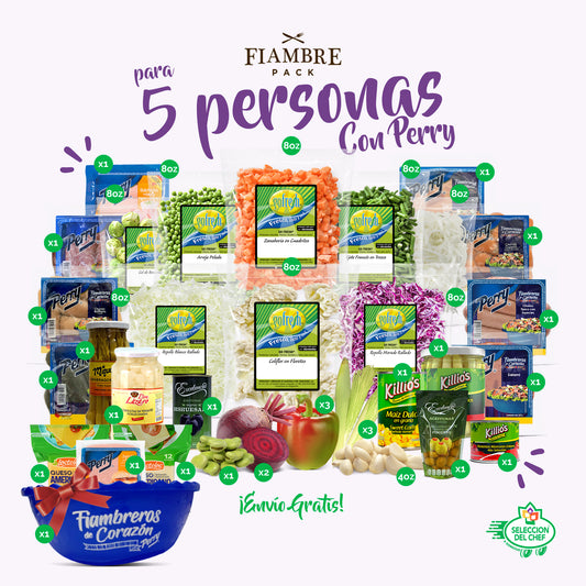 Super Fiambre Pack del Chef con Perry - 5 Personas (PRODUCTO BAJO PEDIDO)