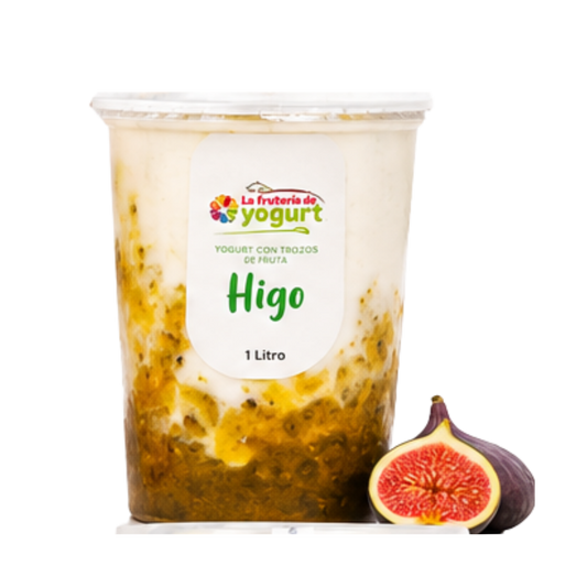 Bote Yogurt Sabor Higo - 1Lt - San Andres