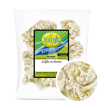 Coliflor Blanca en Florete - Gofresh - Bolsa - 8 Onz (bajo pedido)
