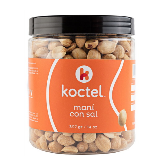Bote Maní con Sal - Koktel - 14oz