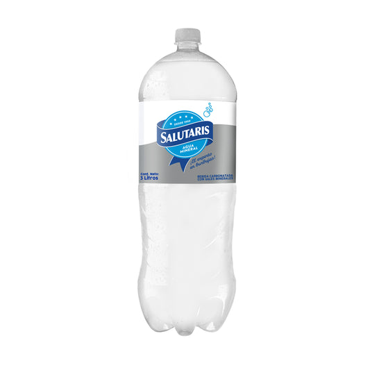 Botella Agua Mineral Salutaris - 3 Lt