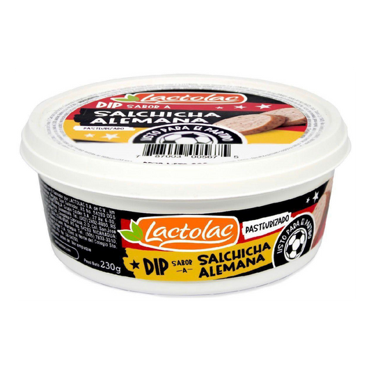 Dip sabor Salchicha Alemana - Lactolac - 230g
