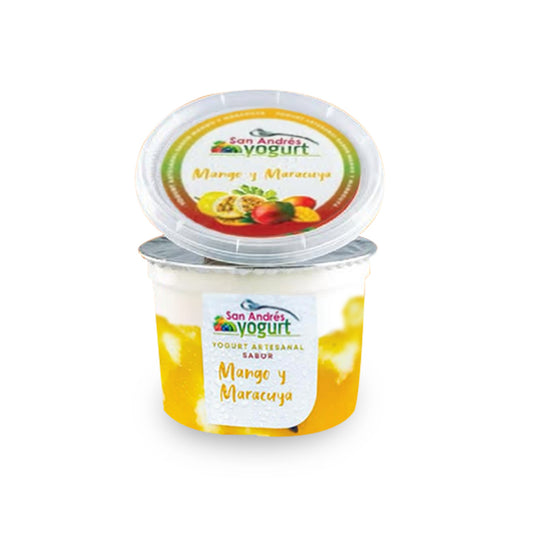 Bote Yogurt Sabor Mango/Maracuya - 16oz - San Andres