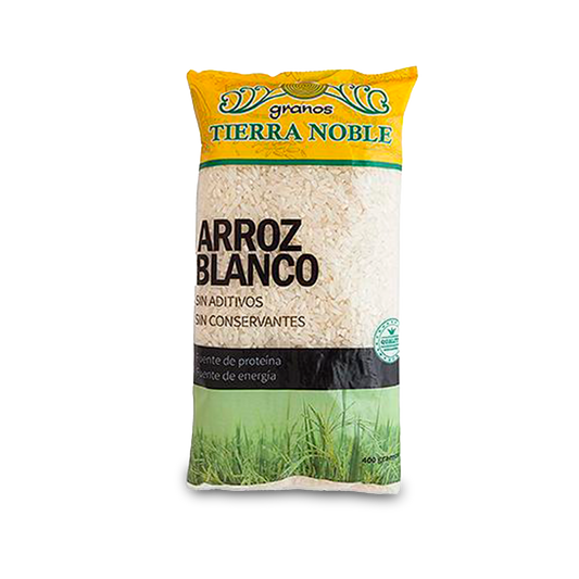 Bolsa Arroz Blanco - Tierra Noble - 400g