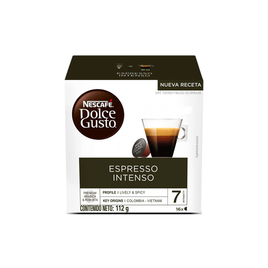 Caja Espresso Intenso - Dolce Gusto - 16 Capsulas - 128g